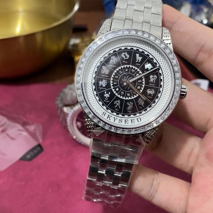 青***子钢锻造碳不锈钢机械机芯