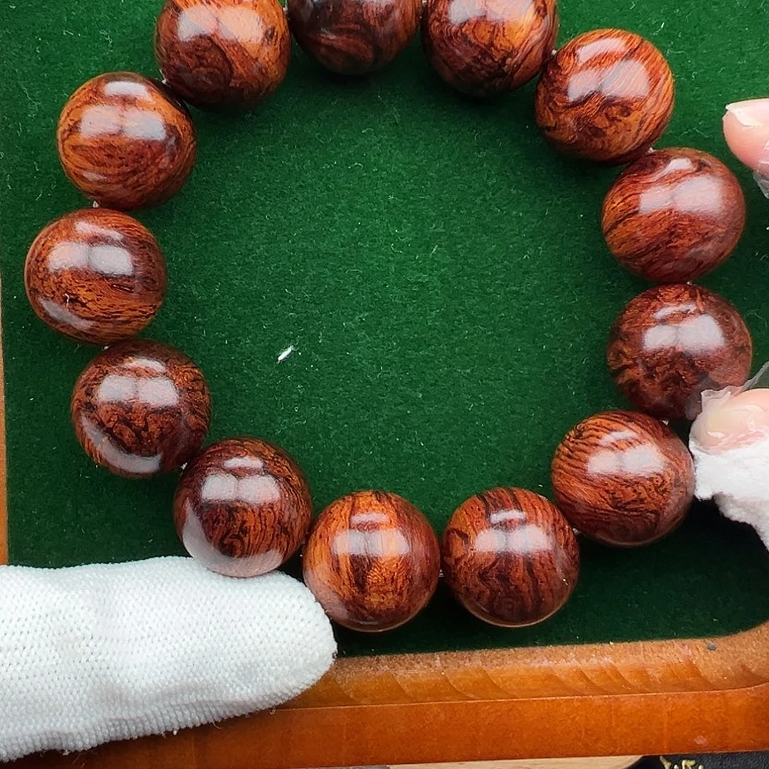 木1.8海南红降黑金虎皮纹（微瑕