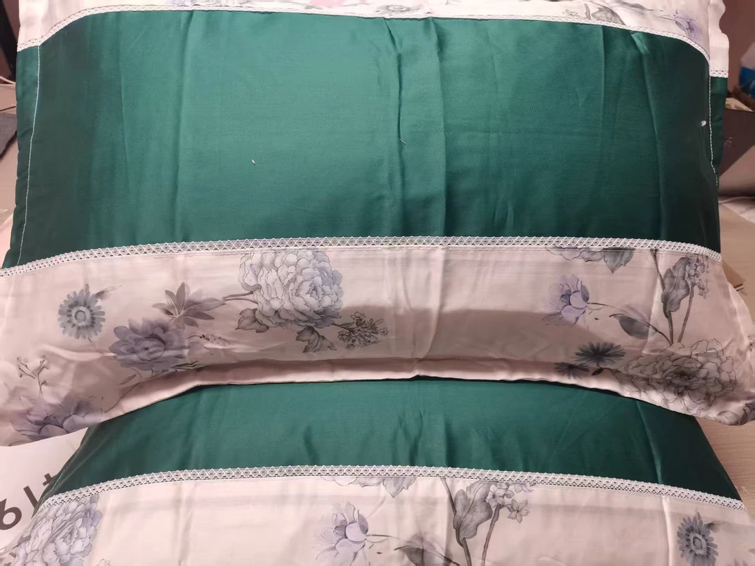 全棉成人枕套48*74印花