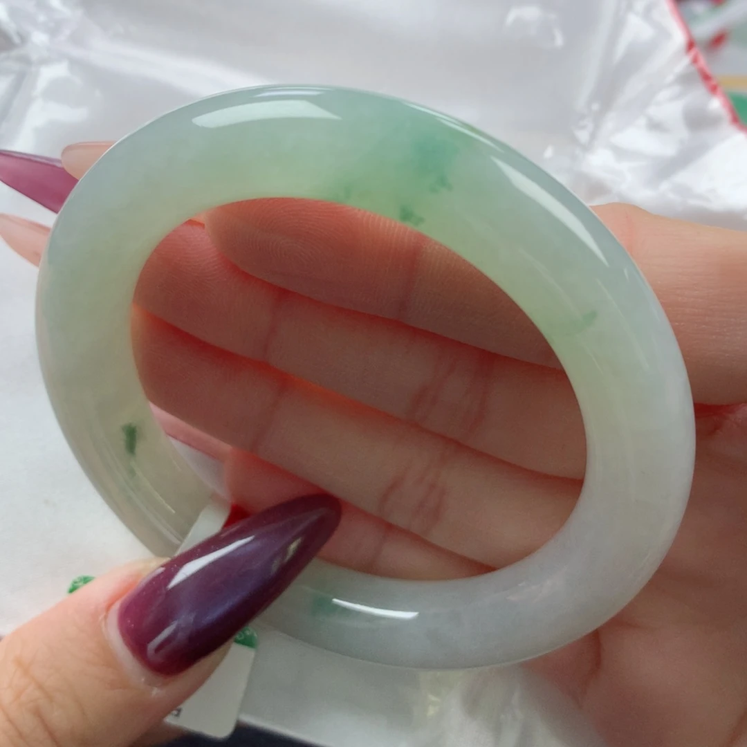 未镶嵌手镯翡翠缅甸天然翡翠A货53