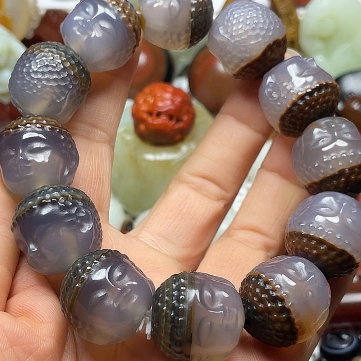 玛瑙/玉髓未镶嵌颈饰