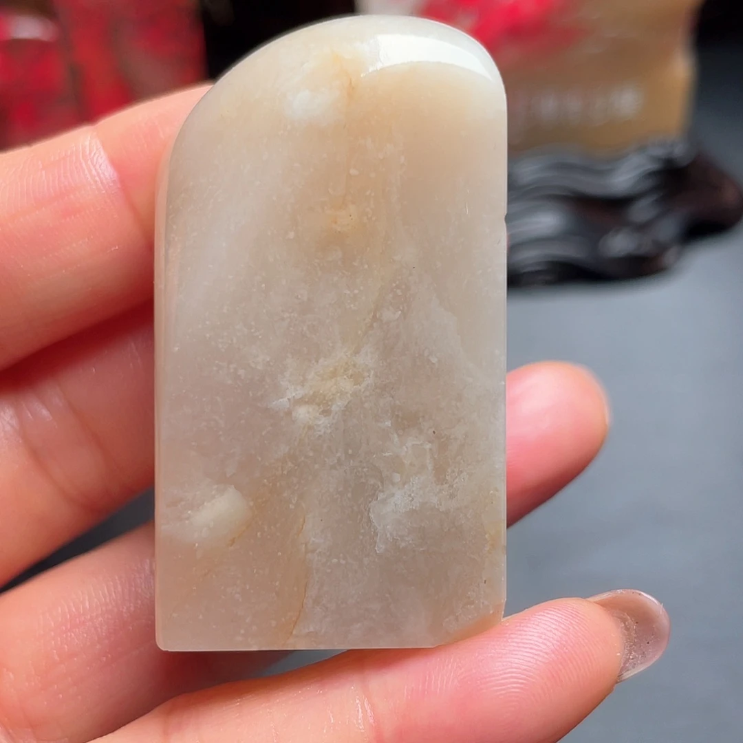 田黄石昌化石把件印章