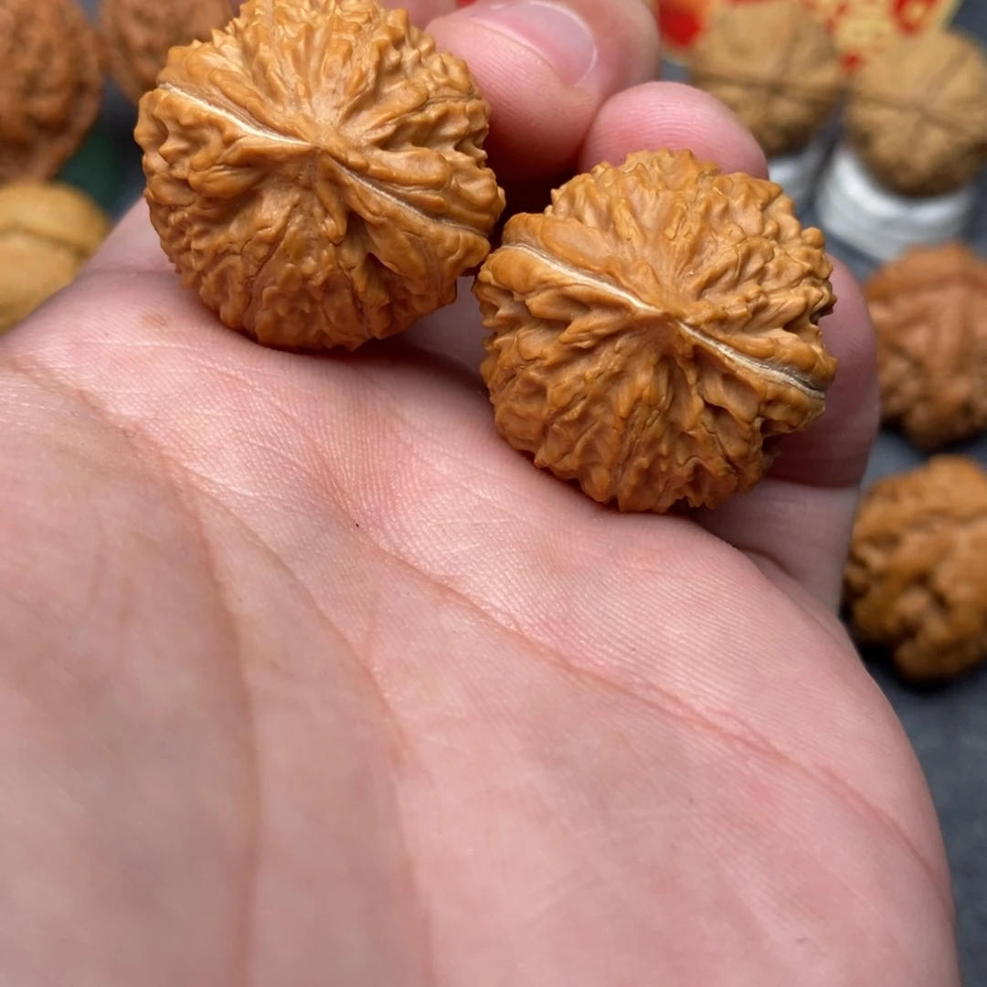 文玩核桃把件小狮子