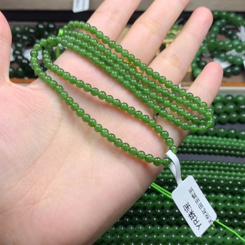 【闪购商品】颈饰未镶嵌和田玉（碧玉）@****y4
