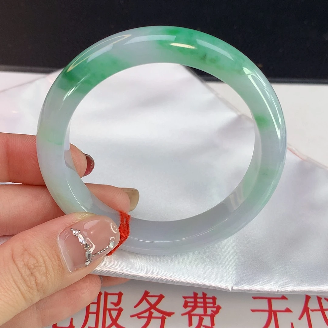 翡翠手镯未镶嵌天然A货翡翠005