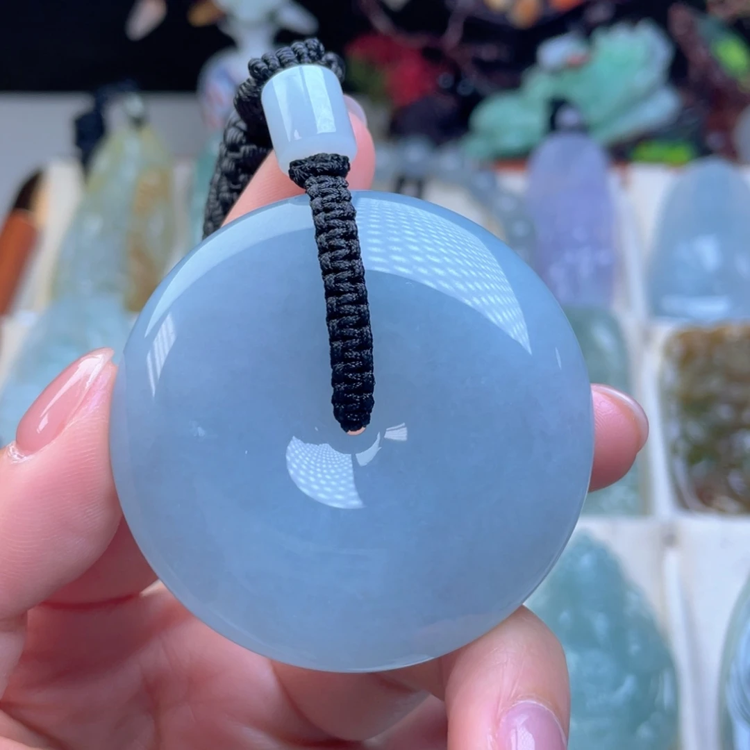 翡翠未镶嵌颈饰天然翡翠