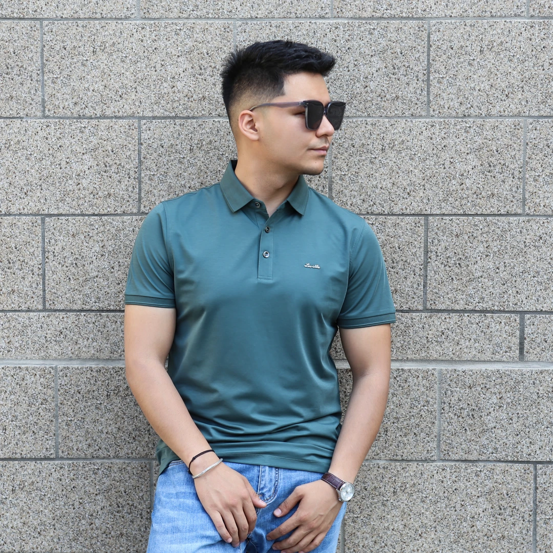 夏季短袖Polo衫翻领POLO衫休闲潮流翻领 D111
