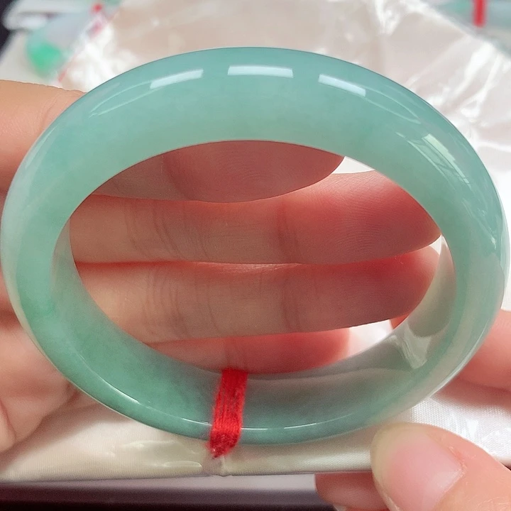 未镶嵌手镯翡翠冰胶满色