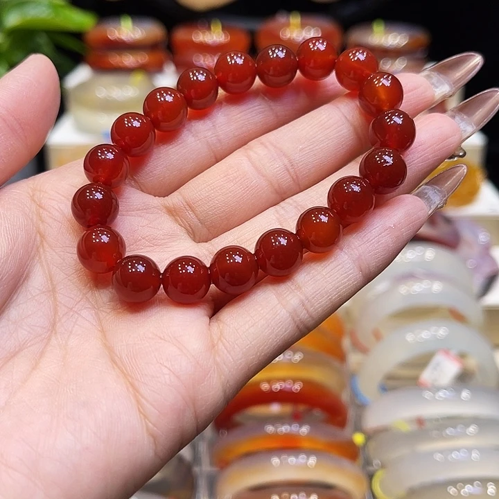 玛瑙/玉髓手镯未镶嵌哇*?