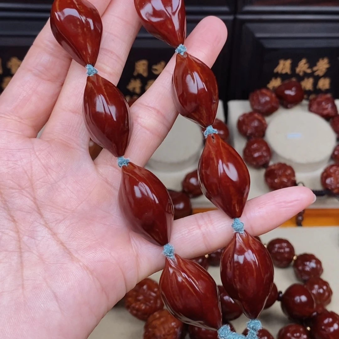 橄榄核吊坠素核素核
