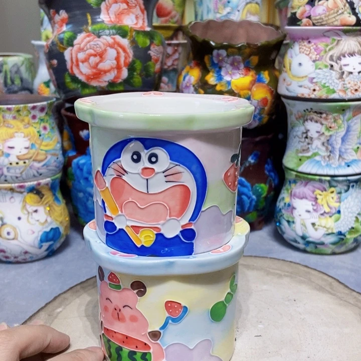 景德镇艺术手绘作品
