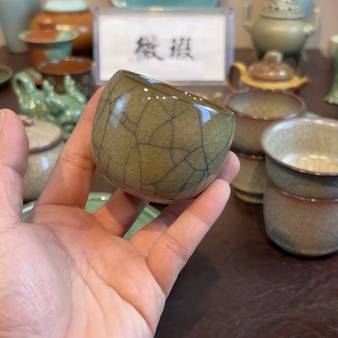 瓷片龙泉青瓷福利青瓷