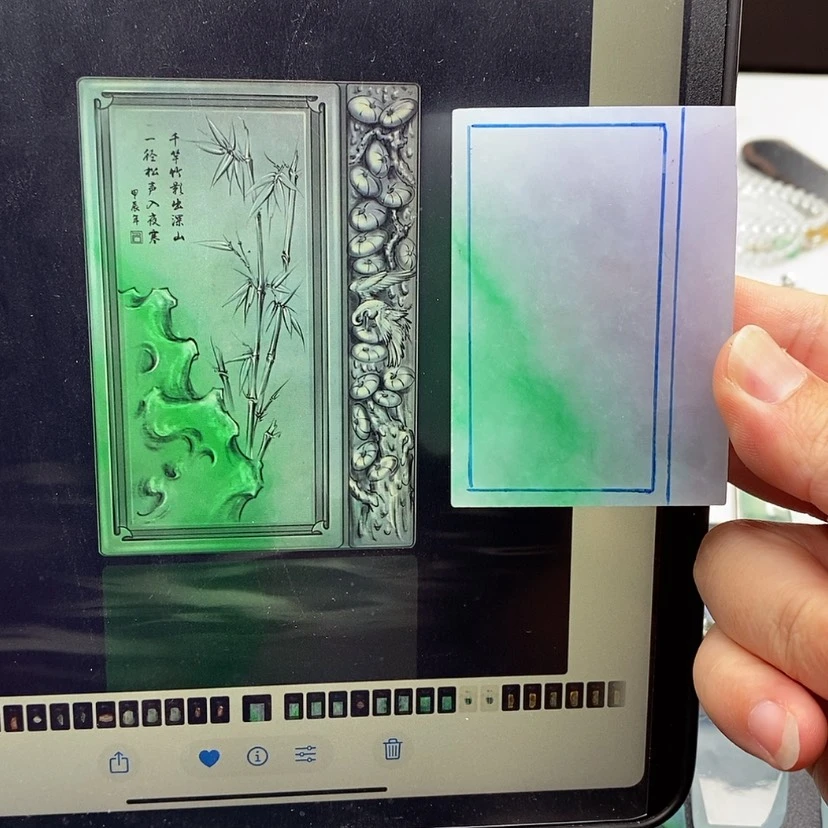 【闪购商品】未镶嵌定制翡翠包工