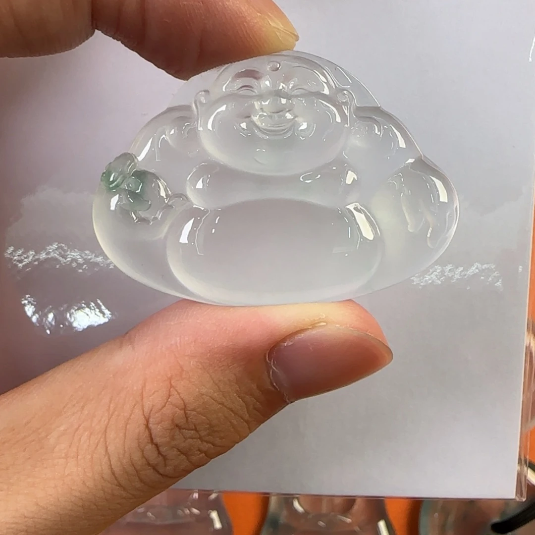 翡翠未镶嵌颈饰天然