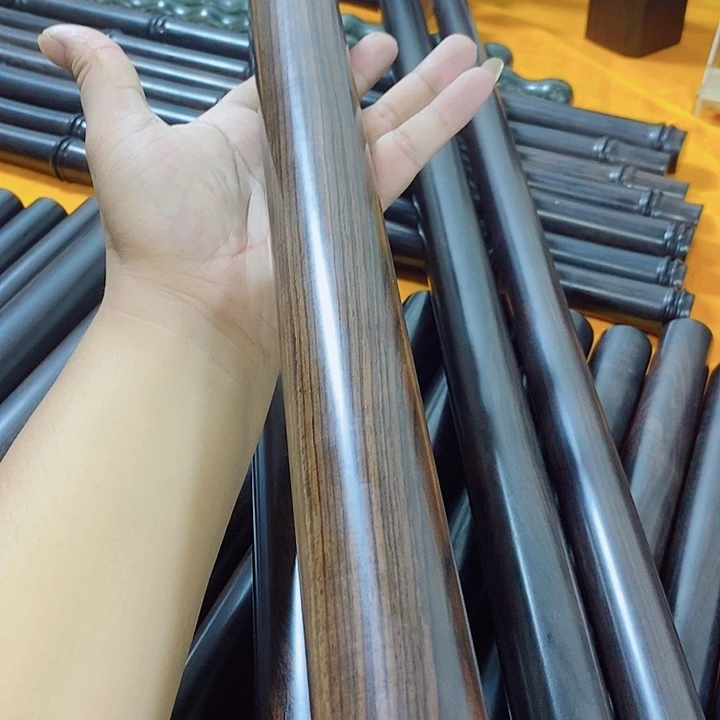 杨***军长款水晶玻璃紫光檀擀面杖