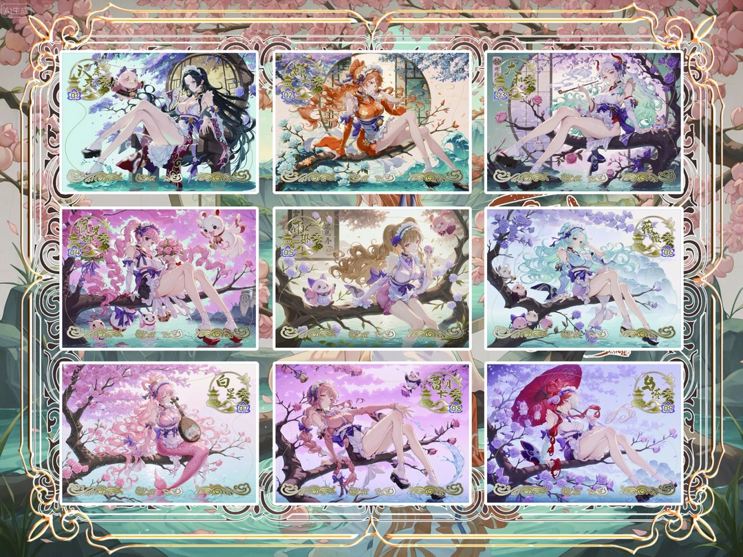 皖卡轩《玉树醉花》9宫金属合集