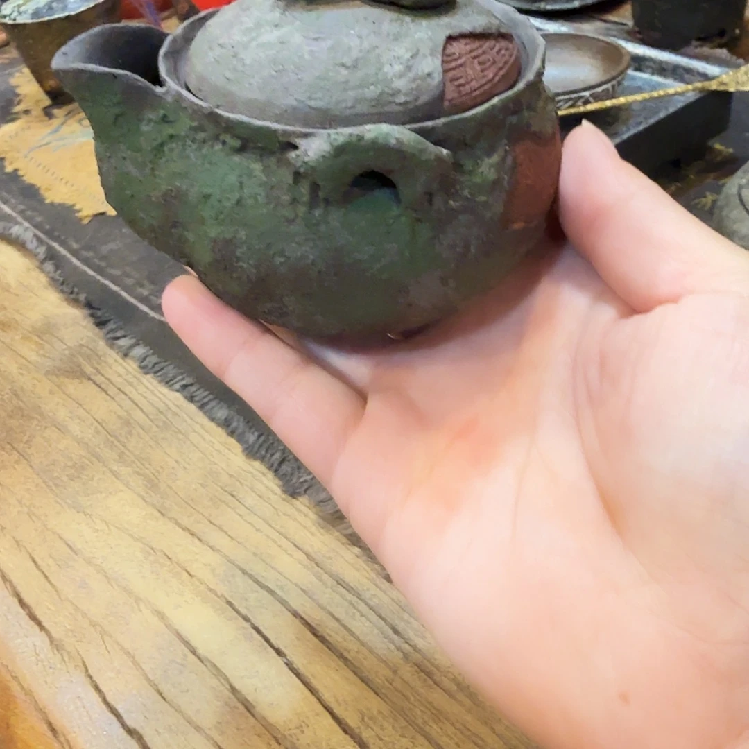 紫砂手捏福利福利款宝瓶