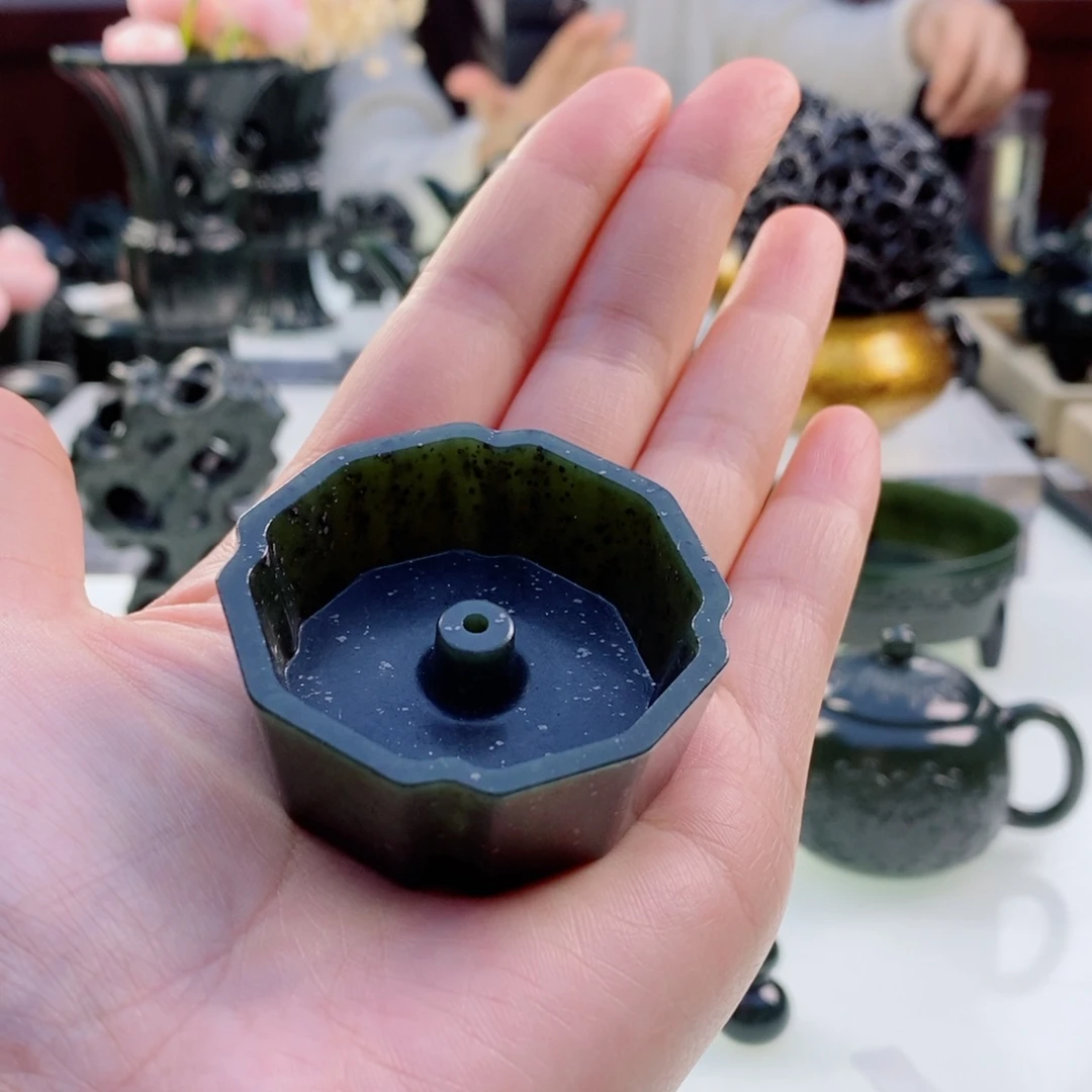 和田玉（青玉）摆件未镶嵌