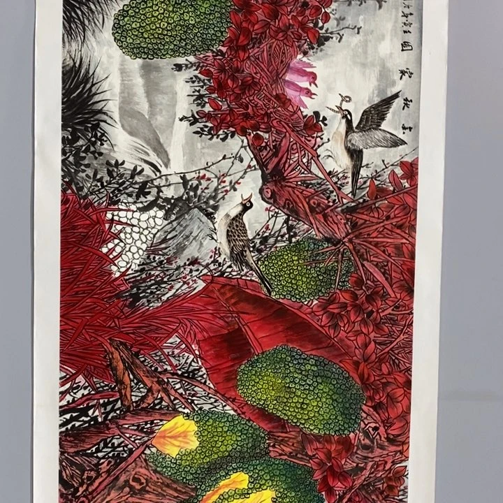 手绘作品等多种形式进行