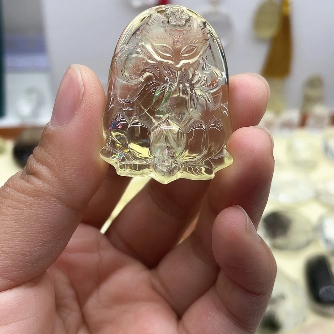 水晶吊坠(赠链)未镶嵌路*.