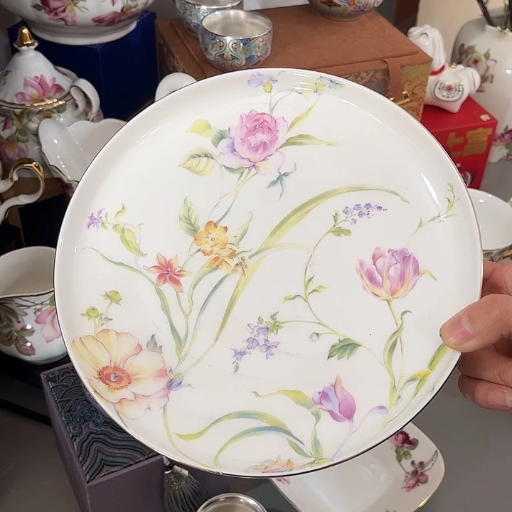 瓷片微瑕骨瓷特惠福利盘一个