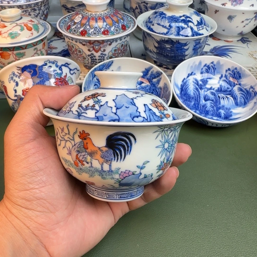 纯手工纯手绘茶具228