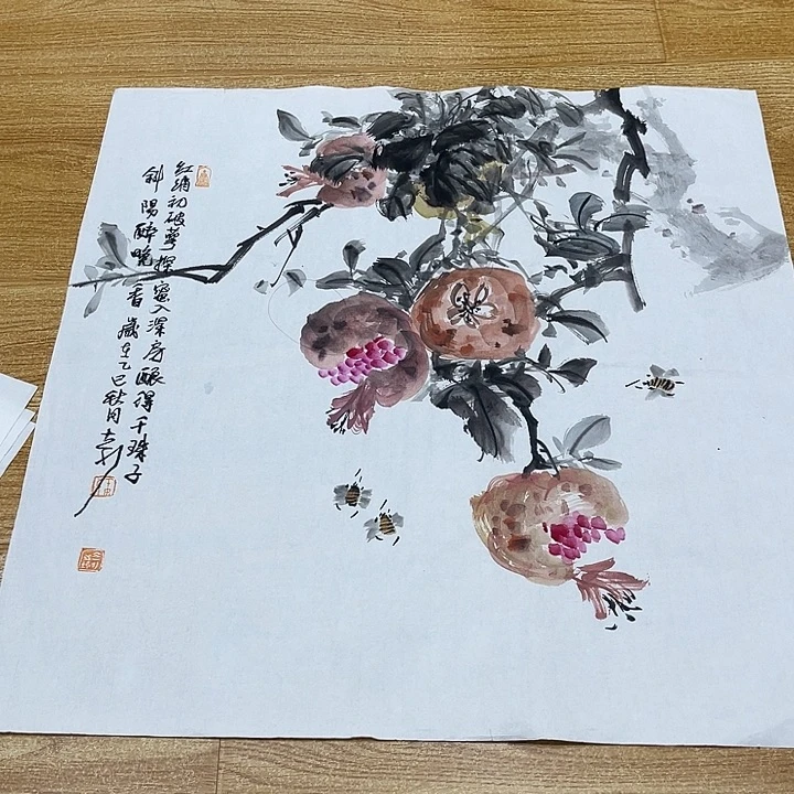 姜奇老师花鸟作品50×50