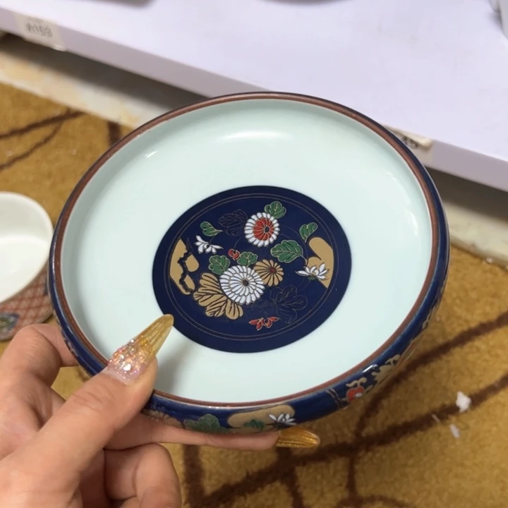 盖碗瓷器直播放漏了