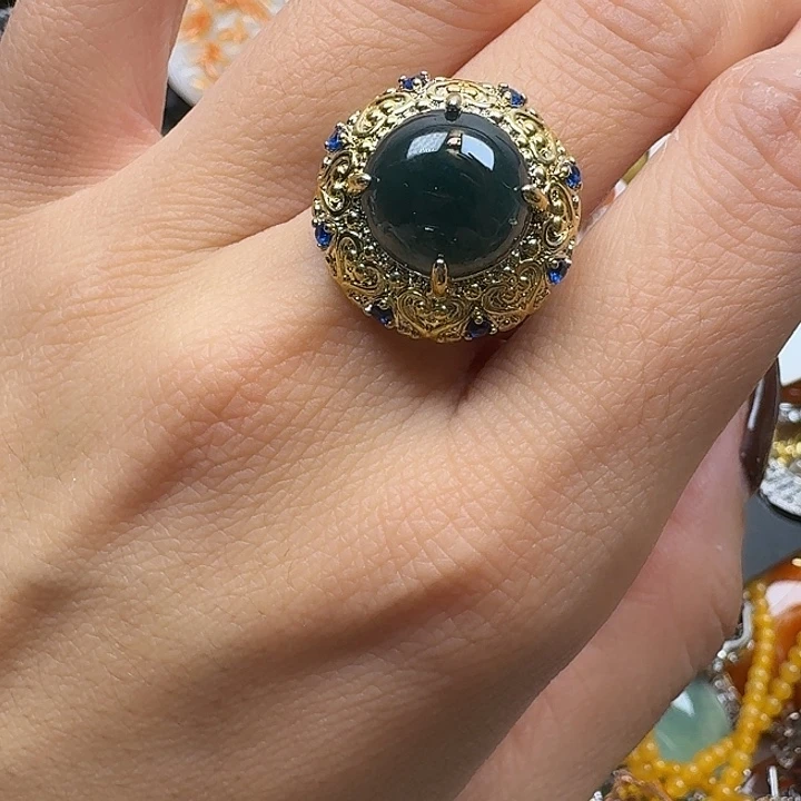 翡翠未镶嵌项链翡翠