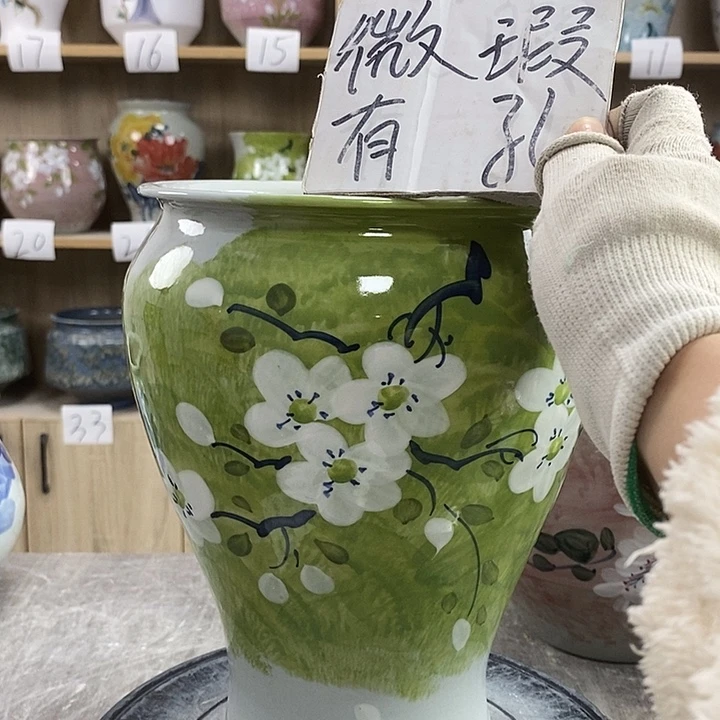 缸13xc景德镇陶瓷花盆