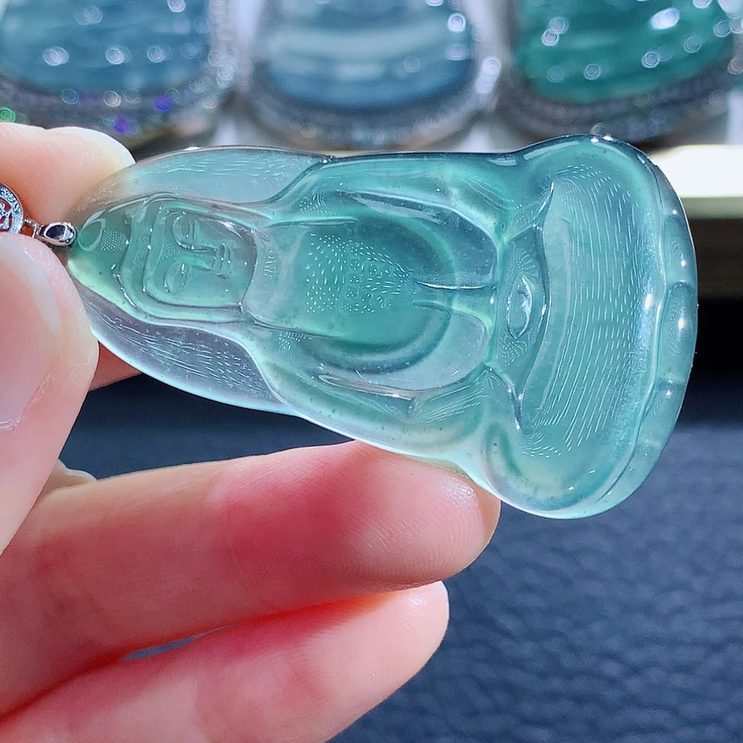 未镶嵌挂件翡翠翡翠