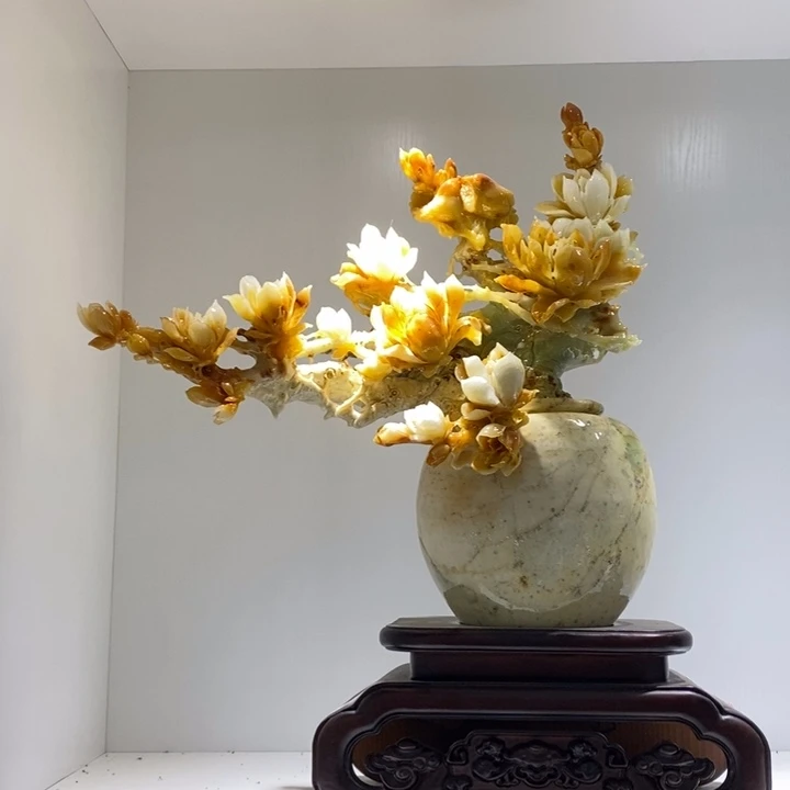 未镶嵌蛇纹石玉（覆膜）珠宝奇石