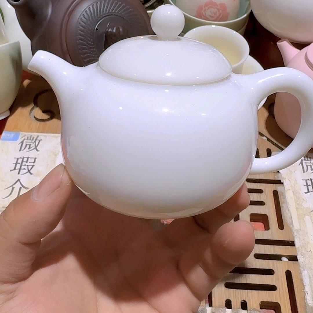 瑕疵茶具。介意勿拍