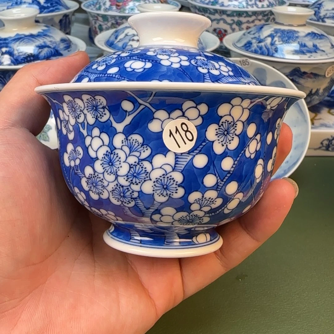 彦祖纯手工手绘茶具118