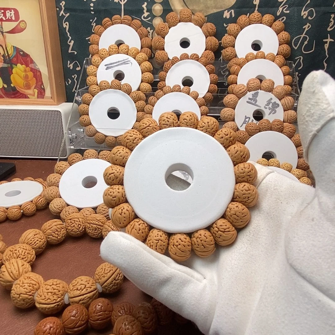 桃核吊坠纽扣15.5…