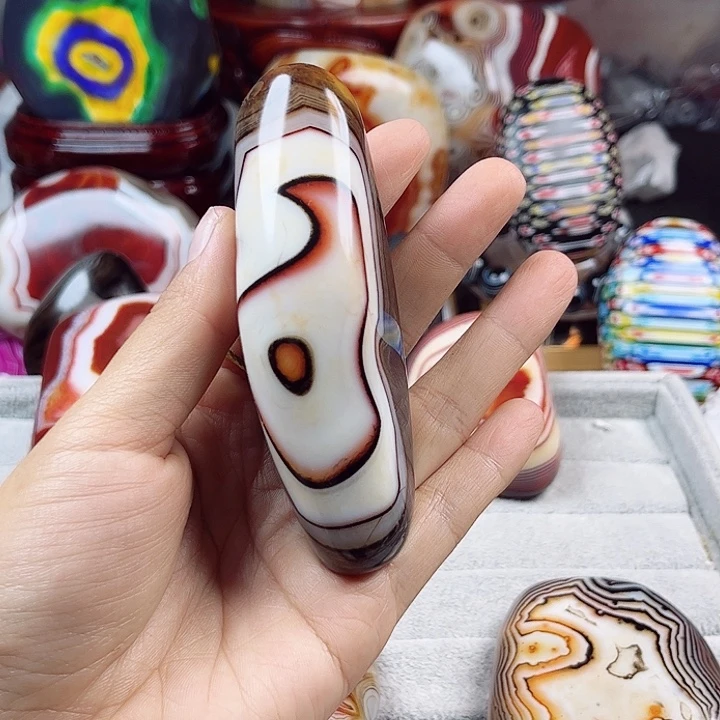 *****玛瑙/玉髓未镶嵌耳饰