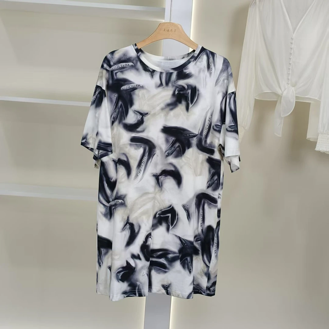 麦迪尚品【荷BL】5041292 简约时尚拼色连衣裙夏季女装专柜撤柜