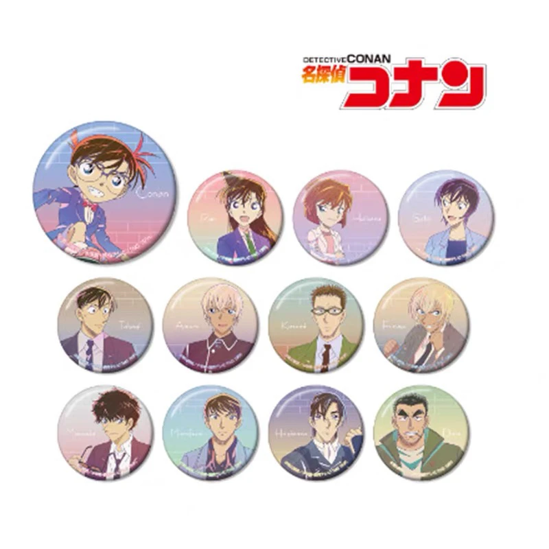 【嘟嘟代拆】名侦探柯南 bw场贩 Ani-Art clear label 水彩吧唧