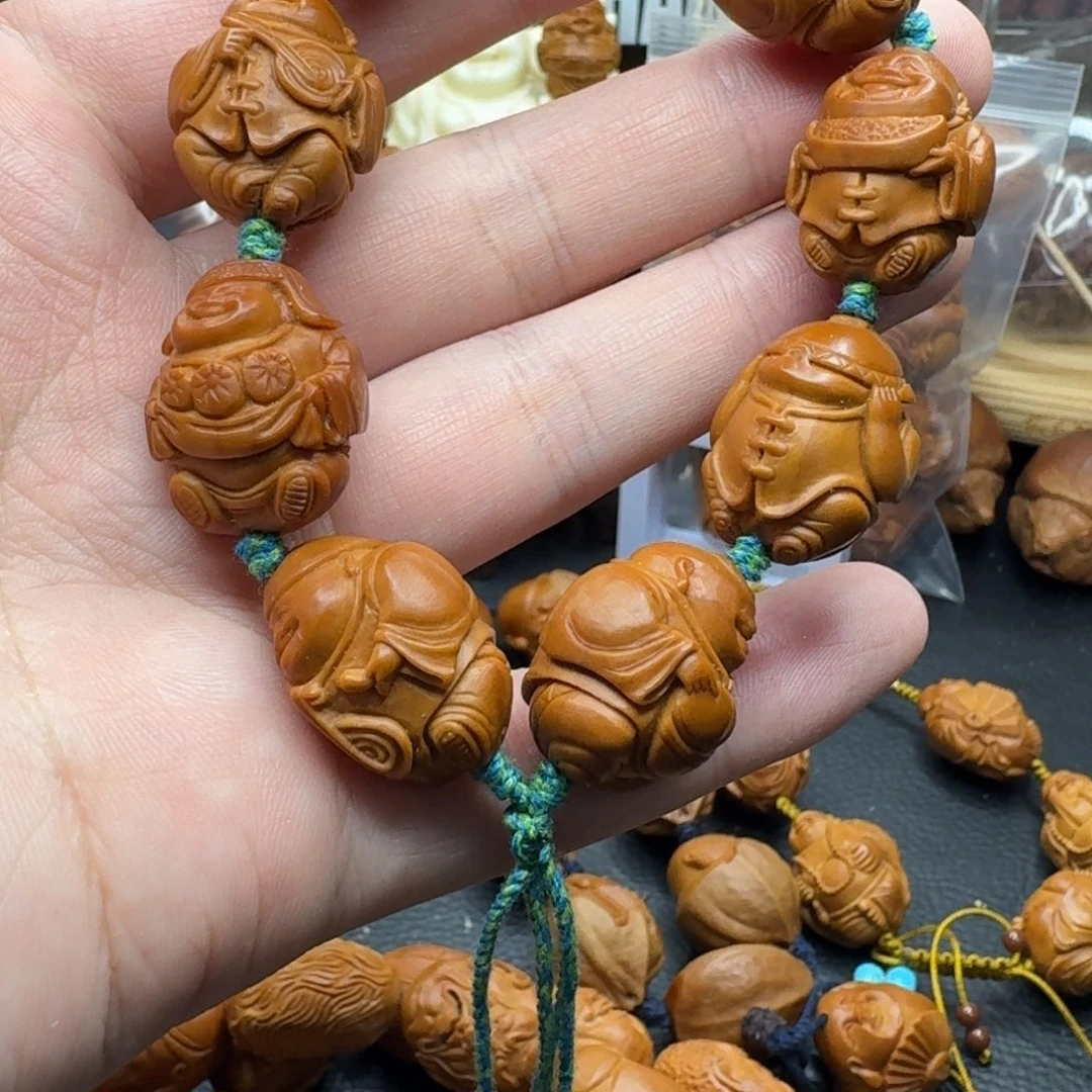 橄榄核手串/手链干饭人