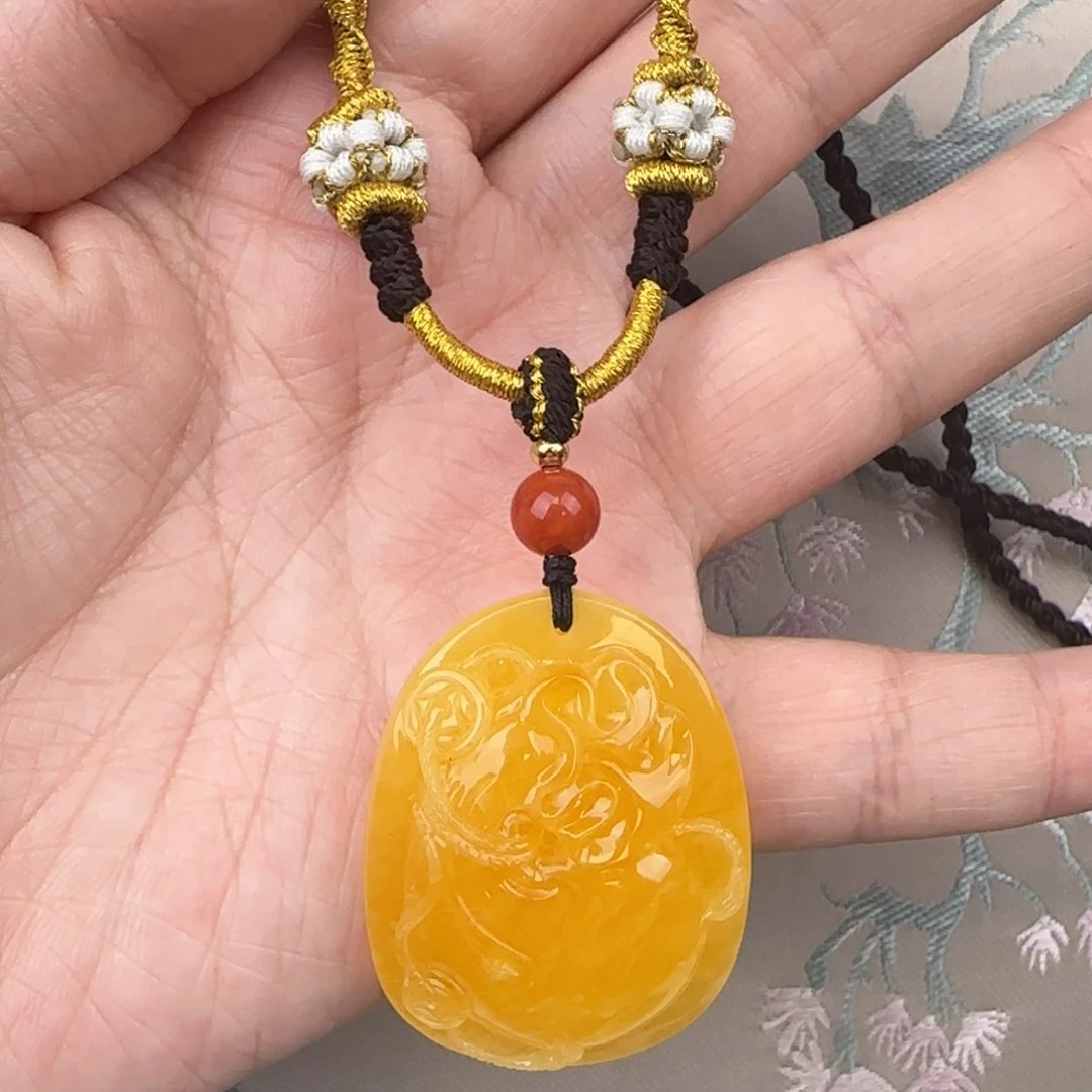 蜜蜡吊坠(赠链)未镶嵌