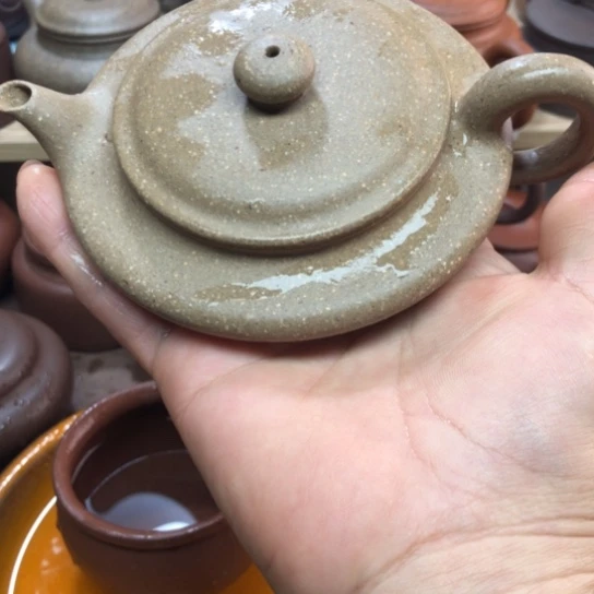 紫砂茶壶雪花段泥虚遍120豪升左