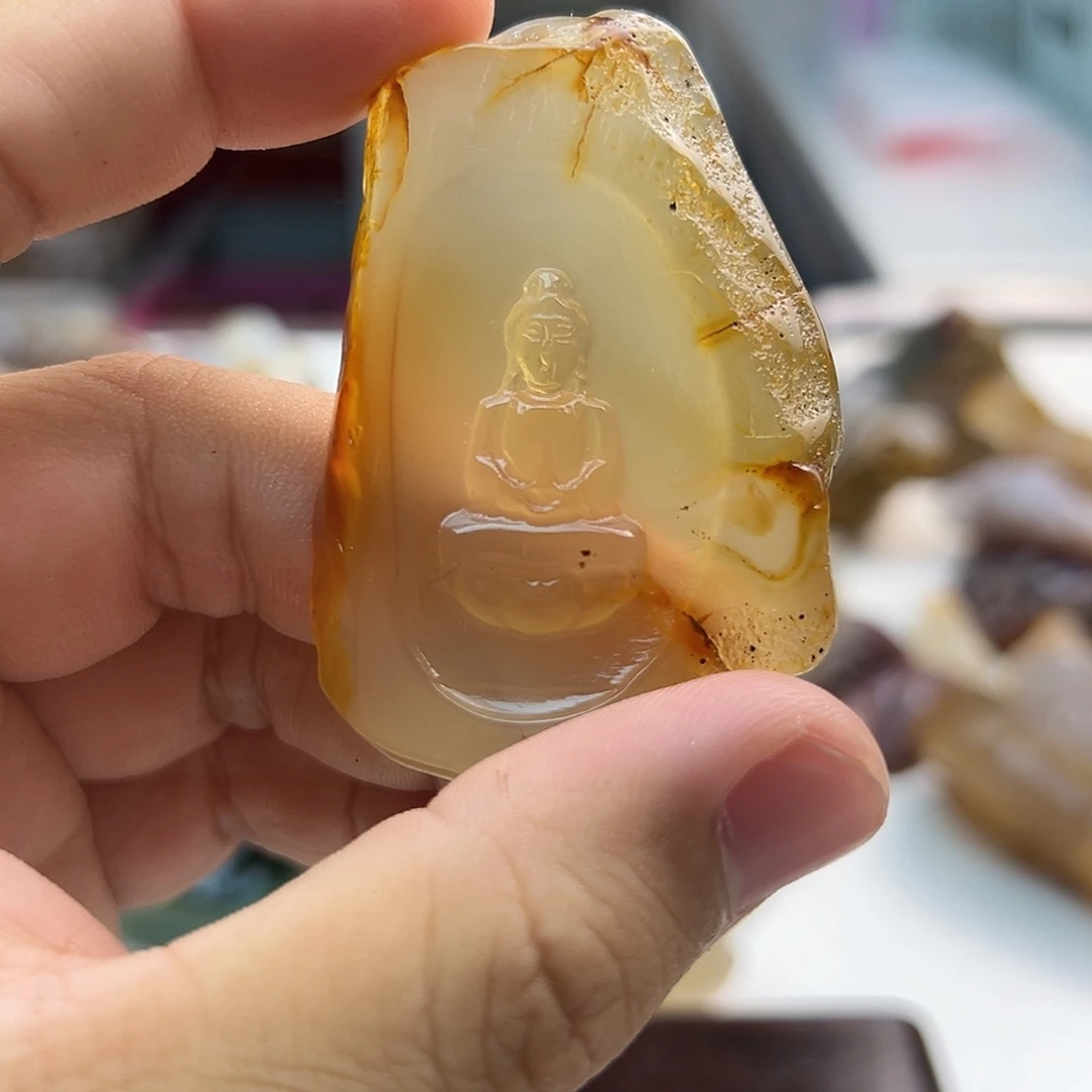 玛瑙/玉髓未镶嵌颈饰