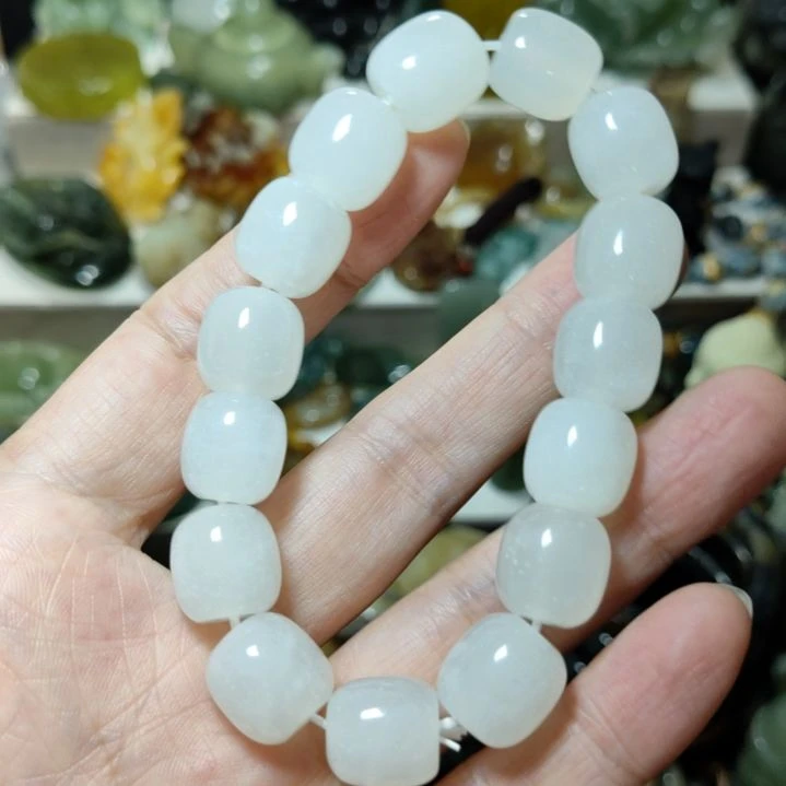 未镶嵌岫玉手串手串
