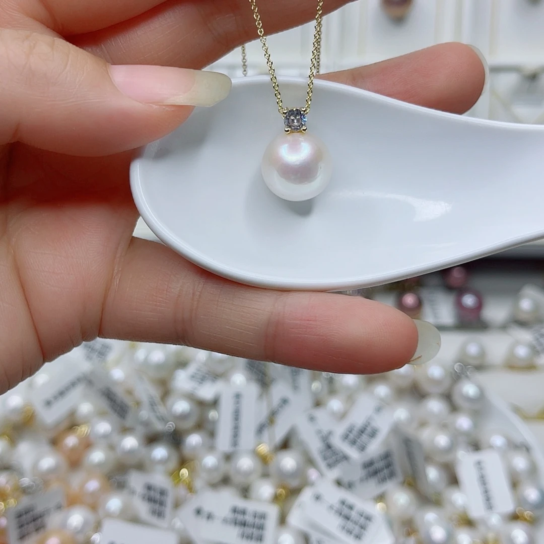 淡水珍珠合金吊坠(赠链)