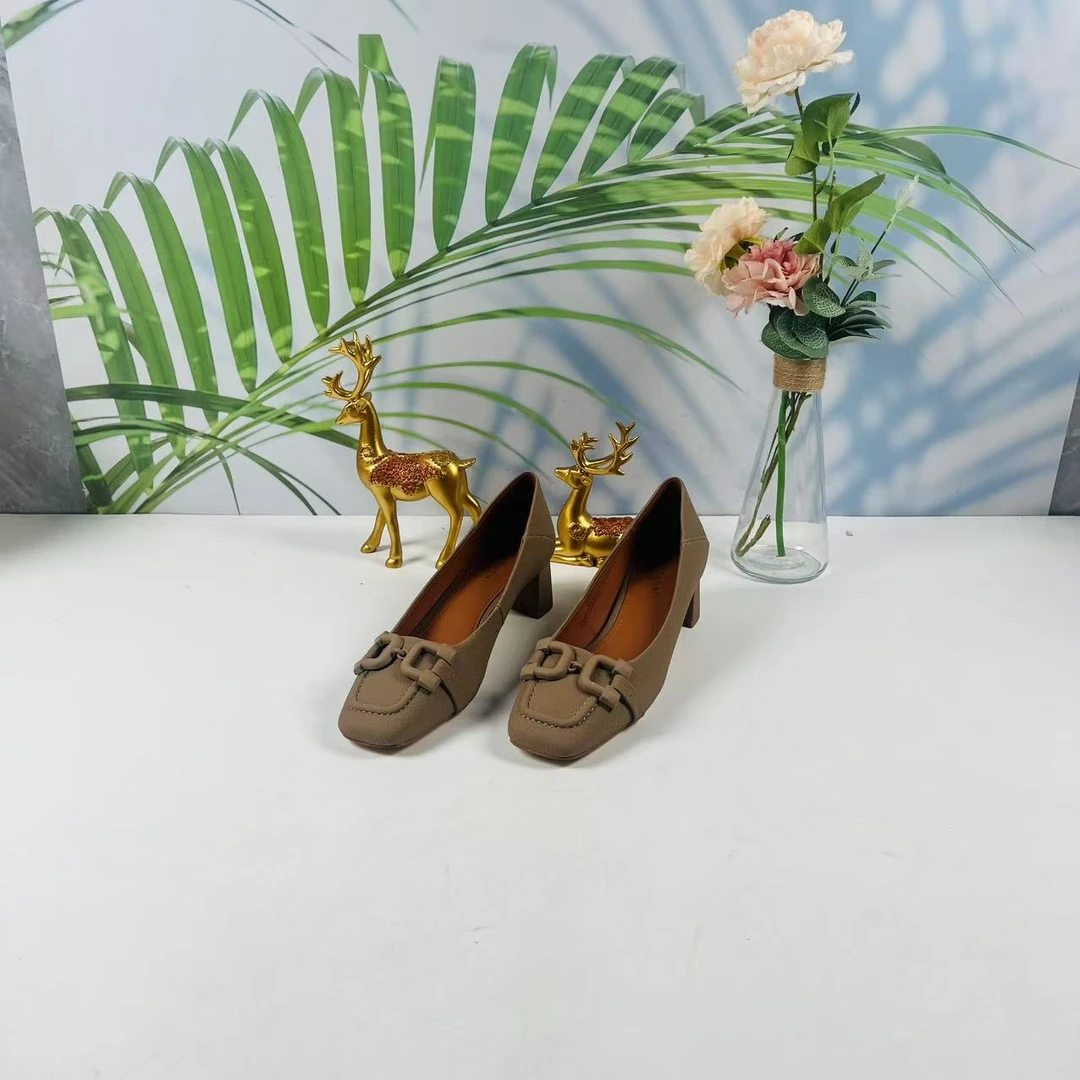 小强家女鞋 芽儿家新款百搭女高跟（Y277-15-3）（W34BYG23025-115）