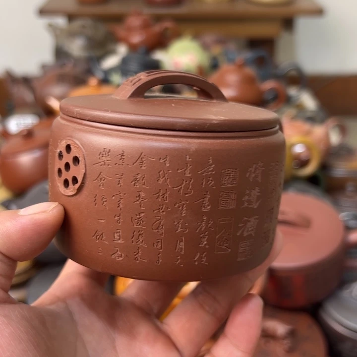 茶壶紫砂紫砂壶壶嘴掉了