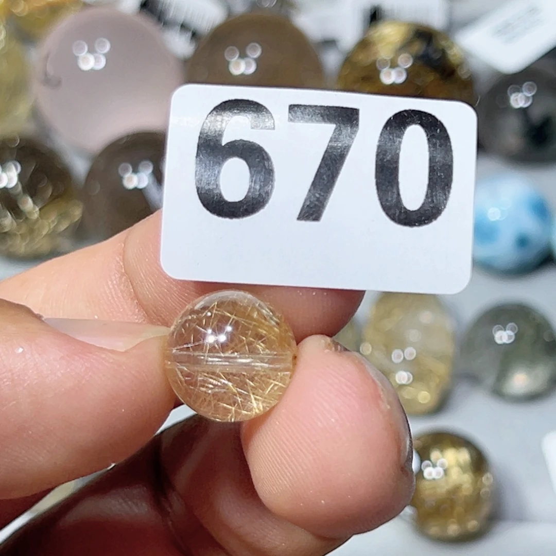 未镶嵌颈饰发晶李*男天然