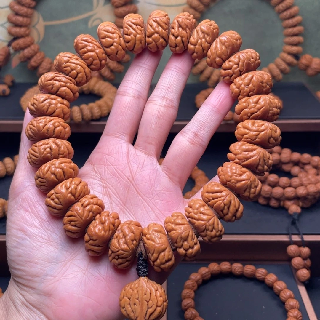 桃核手串22豹子头