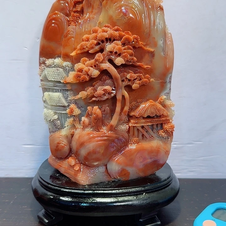 A***赵寿山石寿山石摆件精品