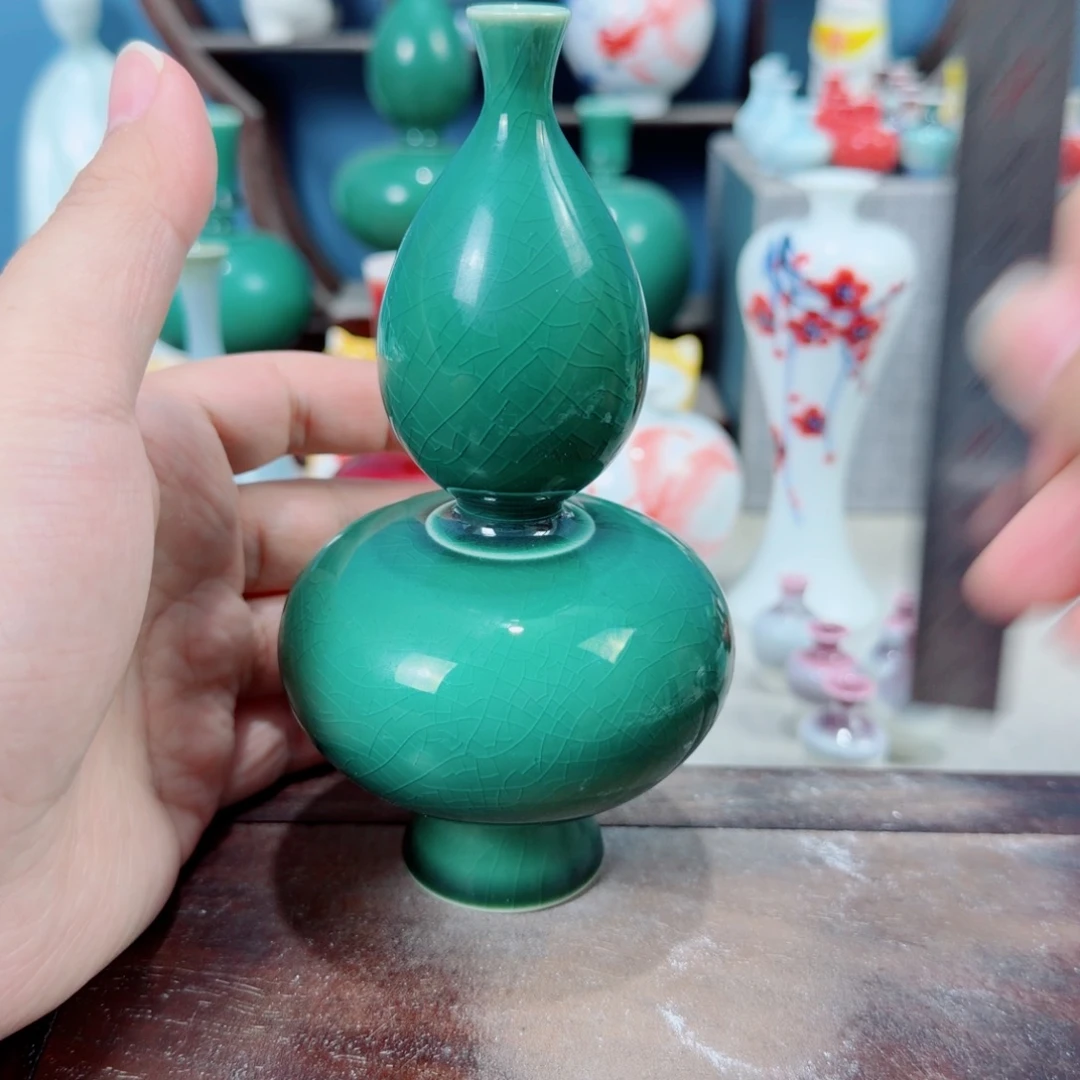 陶瓷手工小花器摆件
